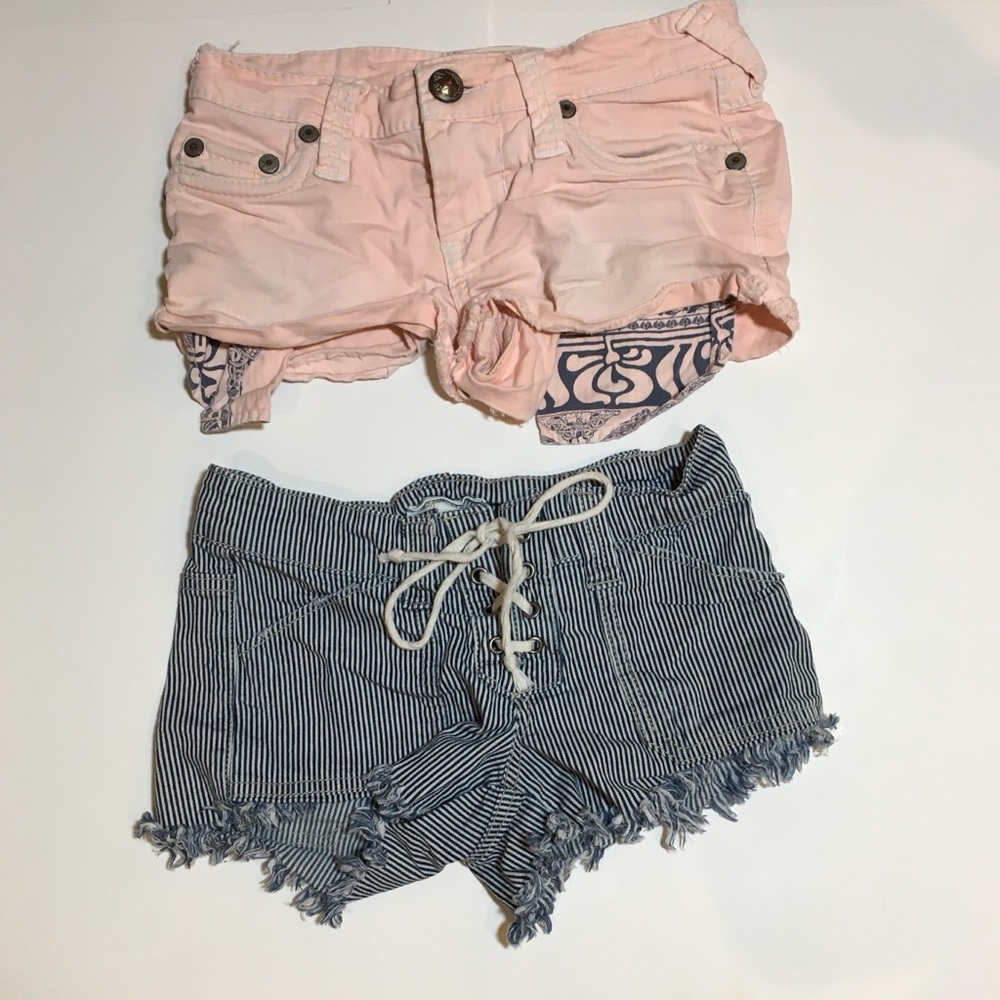 Cherokee and Others Follow Demin Shorts Pair